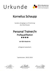 Personaltrainer_Kornelius Schaupp