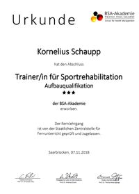 Sportrehatrainer_Kornelius Schaupp